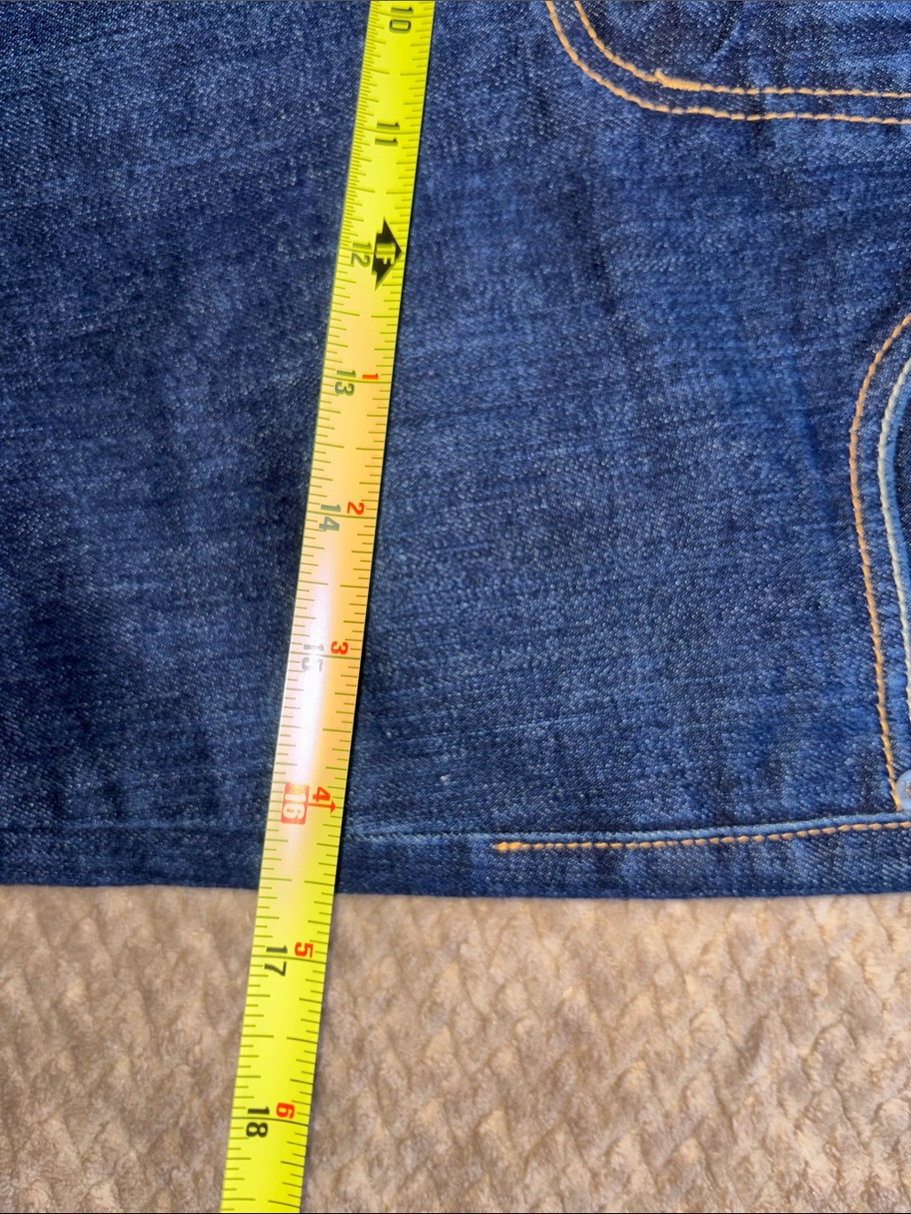 Redline Women's Dark Blue Straight Leg Jeans - Picture 8 of 11